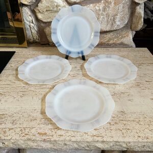 Vintage Macbeth-Evans American Sweetheart Monax luncheon plates MCM